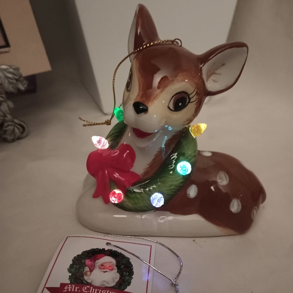 Mr. Christmas Illuminated Deer Ornament - Picture 9 of 9